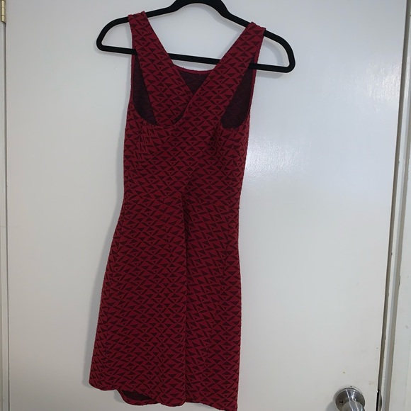 Hollister Cross Back Red Dress - Picture 2 of 4